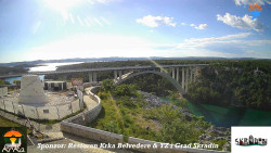 Skradin, řeka Krka, most A1