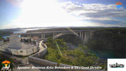 Skradin, řeka Krka, most A1
