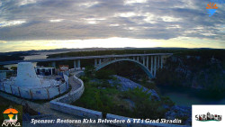 Skradin, řeka Krka, most A1