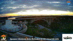Skradin, řeka Krka, most A1