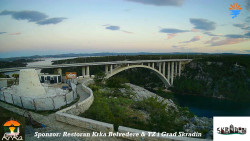 Skradin, řeka Krka, most A1