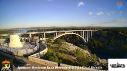 Skradin, řeka Krka, most A1