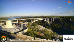 Skradin, řeka Krka, most A1