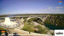 Skradin, řeka Krka, most A1