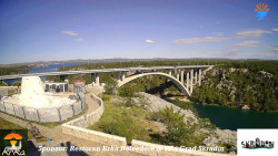 Skradin, řeka Krka, most A1