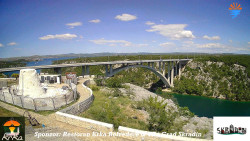Skradin, řeka Krka, most A1
