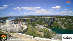 Skradin, řeka Krka, most A1