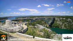 Skradin, řeka Krka, most A1