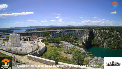 Skradin, řeka Krka, most A1
