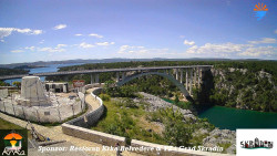 Skradin, řeka Krka, most A1
