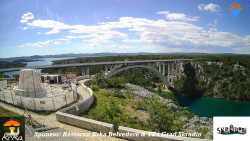 Skradin, řeka Krka, most A1