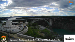 Skradin, řeka Krka, most A1