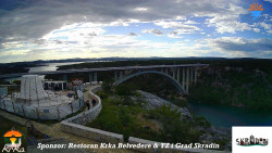 Skradin, řeka Krka, most A1