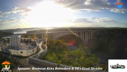 Skradin, řeka Krka, most A1