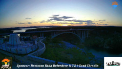 Skradin, řeka Krka, most A1