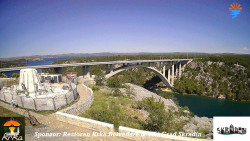 Skradin, řeka Krka, most A1
