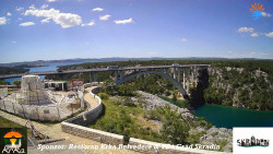 Skradin, řeka Krka, most A1
