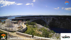 Skradin, řeka Krka, most A1