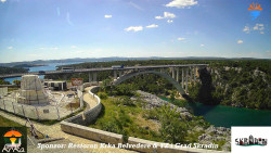 Skradin, řeka Krka, most A1