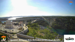 Skradin, řeka Krka, most A1