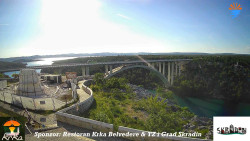 Skradin, řeka Krka, most A1