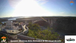 Skradin, řeka Krka, most A1