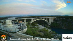 Skradin, řeka Krka, most A1