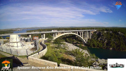 Skradin, řeka Krka, most A1