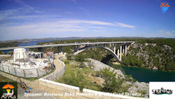 Skradin, řeka Krka, most A1