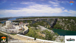 Skradin, řeka Krka, most A1