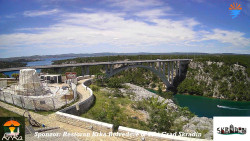 Skradin, řeka Krka, most A1