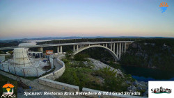 Skradin, řeka Krka, most A1