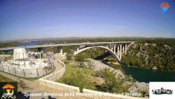 Skradin, řeka Krka, most A1