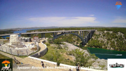 Skradin, řeka Krka, most A1