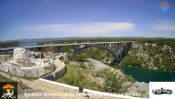 Skradin, řeka Krka, most A1