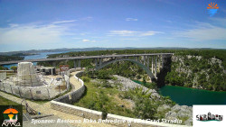 Skradin, řeka Krka, most A1