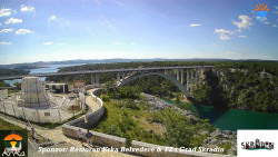 Skradin, řeka Krka, most A1