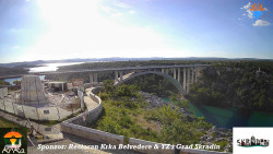 Skradin, řeka Krka, most A1