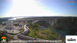 Skradin, řeka Krka, most A1