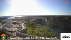Skradin, řeka Krka, most A1