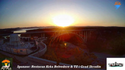 Skradin, řeka Krka, most A1