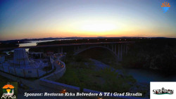 Skradin, řeka Krka, most A1