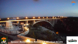 Skradin, řeka Krka, most A1