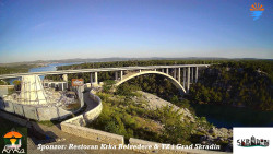 Skradin, řeka Krka, most A1