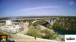 Skradin, řeka Krka, most A1
