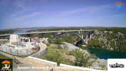 Skradin, řeka Krka, most A1