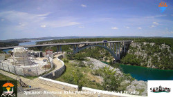 Skradin, řeka Krka, most A1