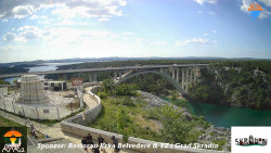 Skradin, řeka Krka, most A1