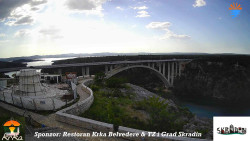 Skradin, řeka Krka, most A1