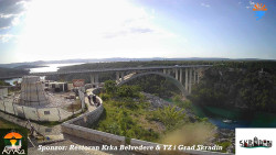 Skradin, řeka Krka, most A1